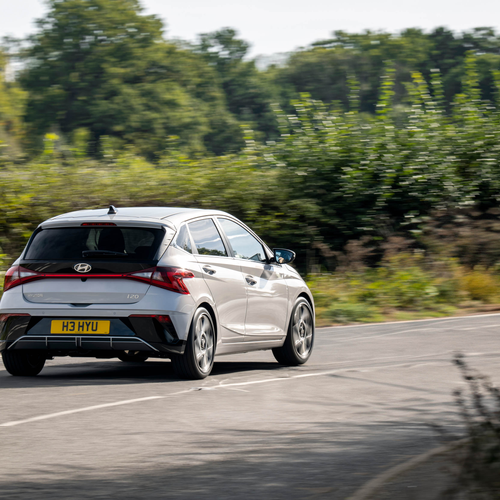 2024 Hyundai i20 UK Version Rear View