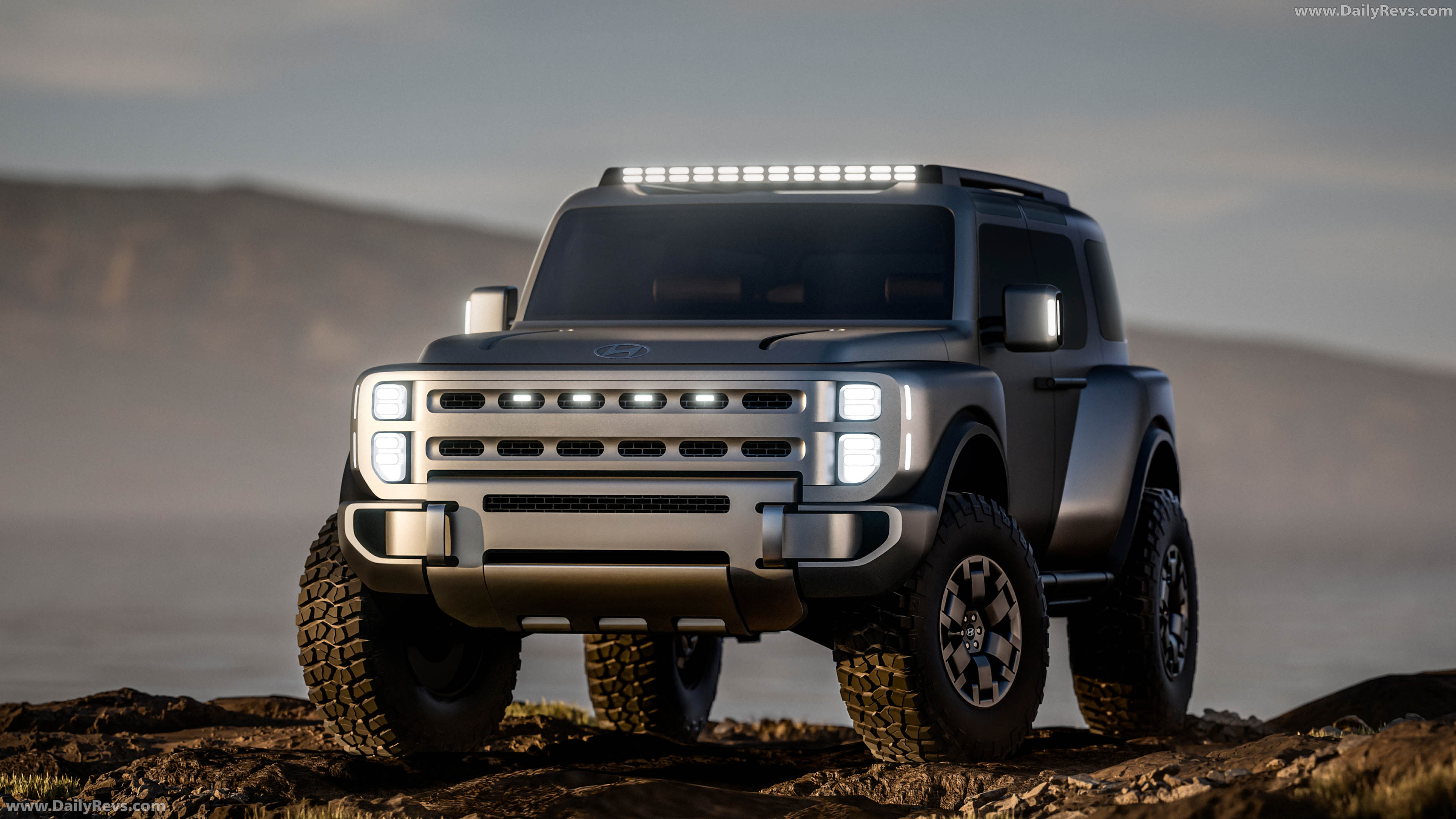 2026 Hyundai Boulder Concept Front View