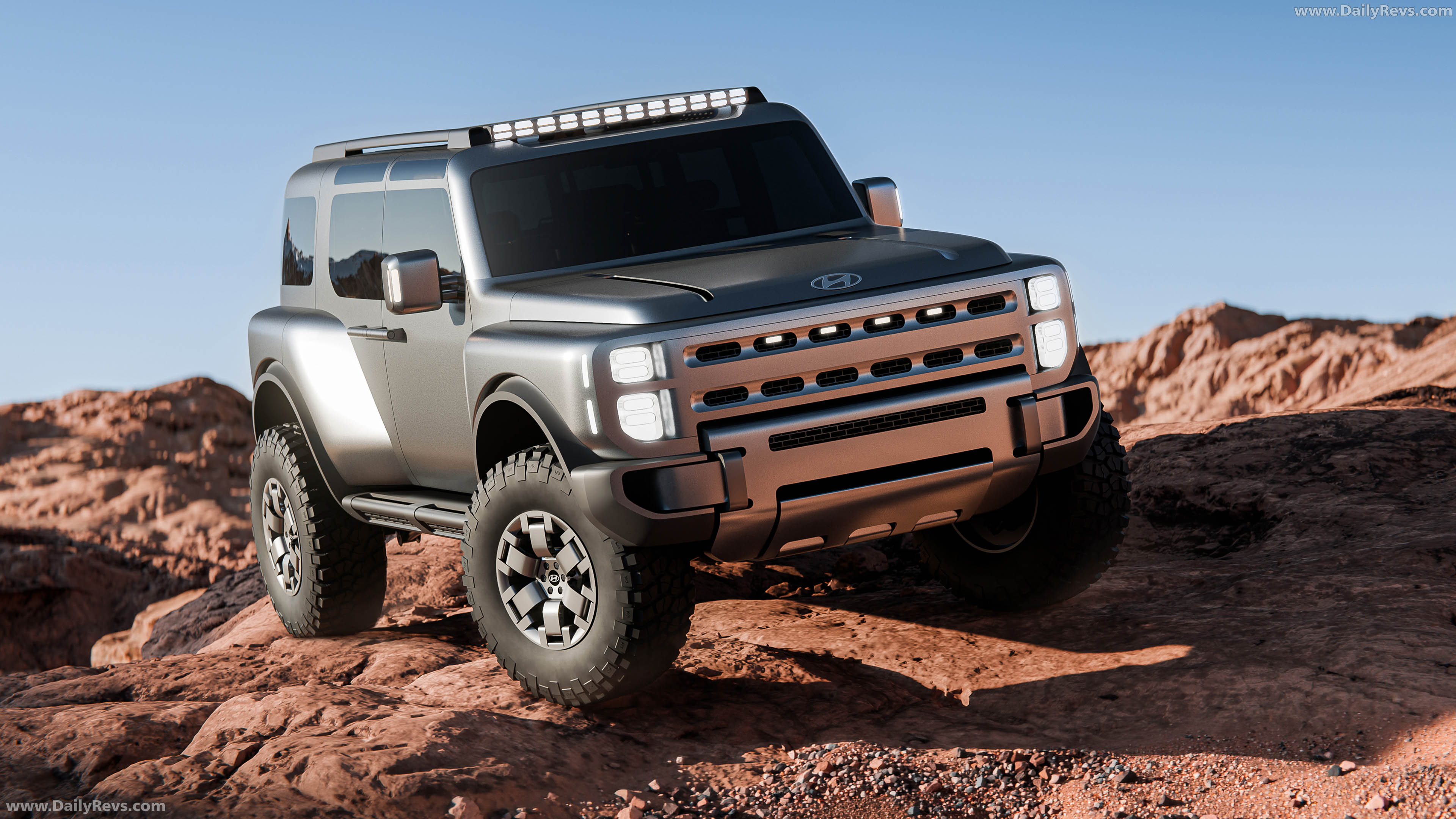2026 Hyundai Boulder Concept Front View