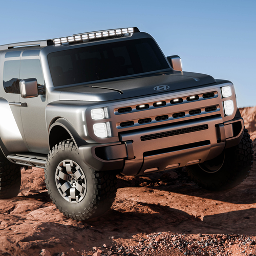 2026 Hyundai Boulder Concept Front View