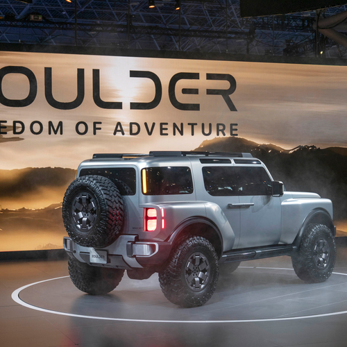 2026 Hyundai Boulder Concept Rear View