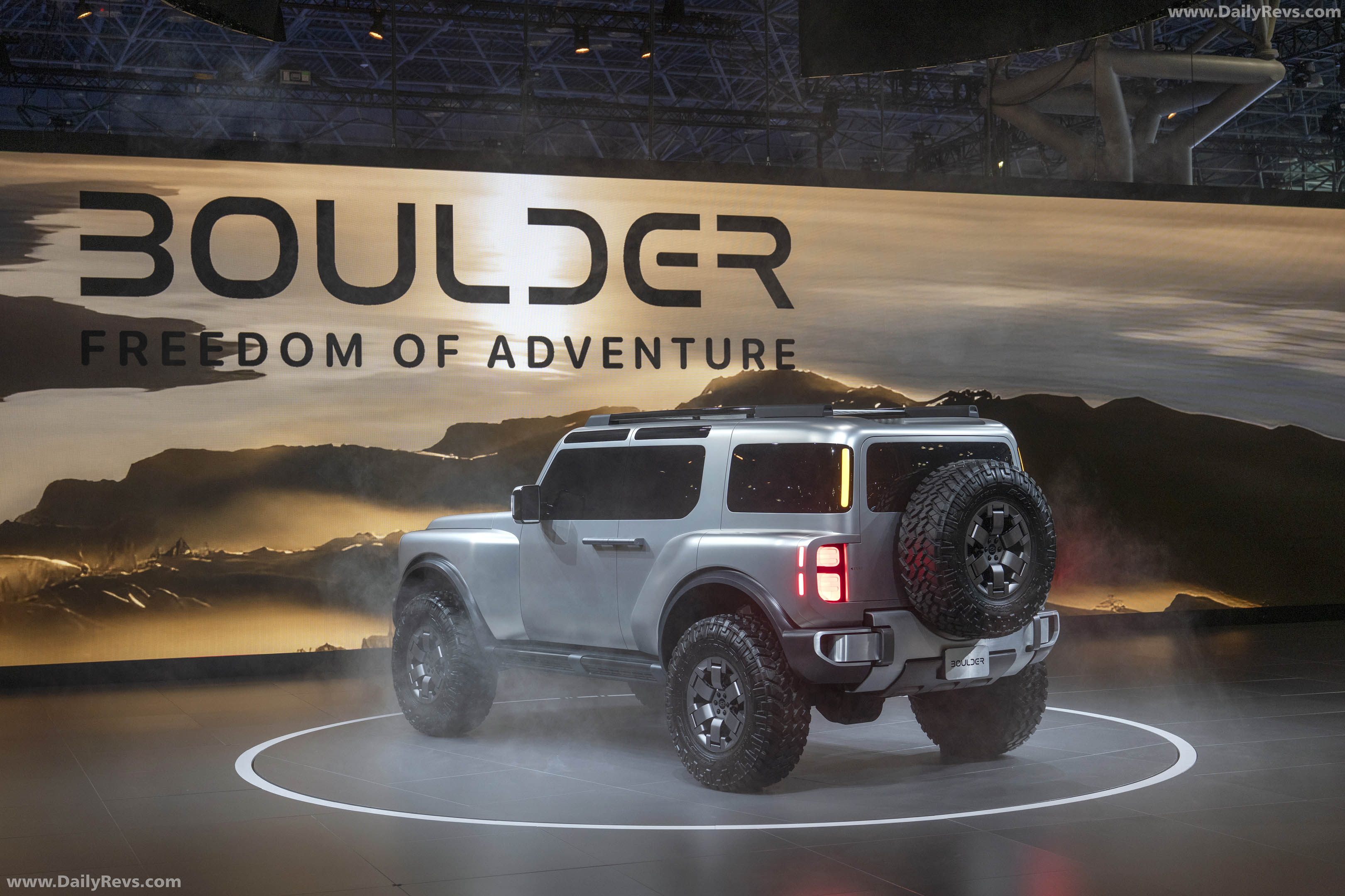 2026 Hyundai Boulder Concept Rear View