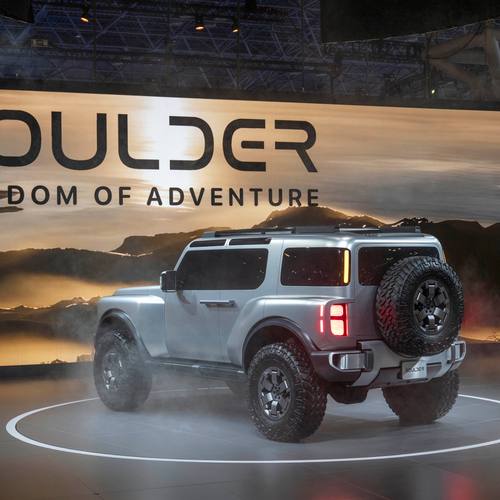 2026 Hyundai Boulder Concept Rear View