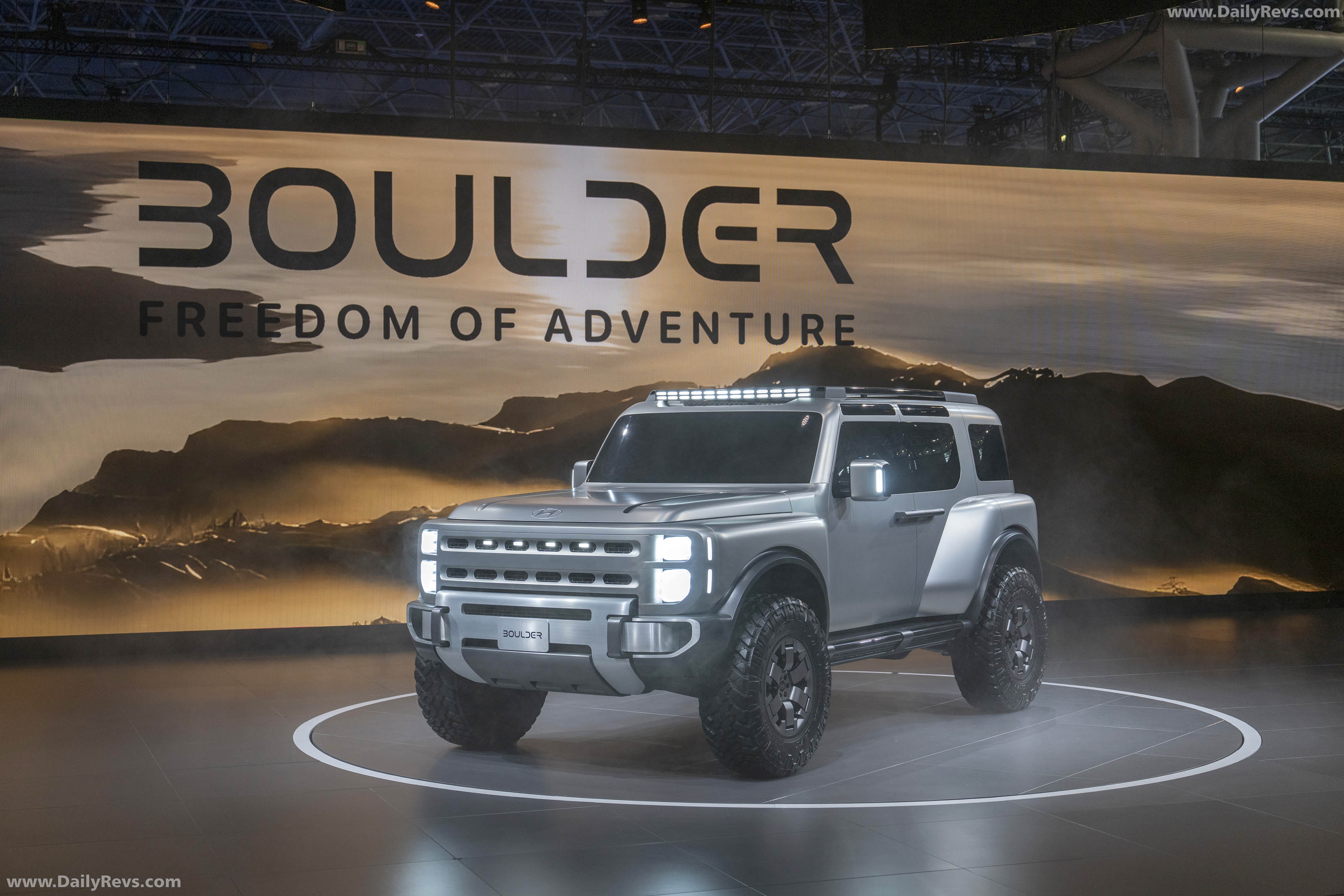 2026 Hyundai Boulder Concept Front View