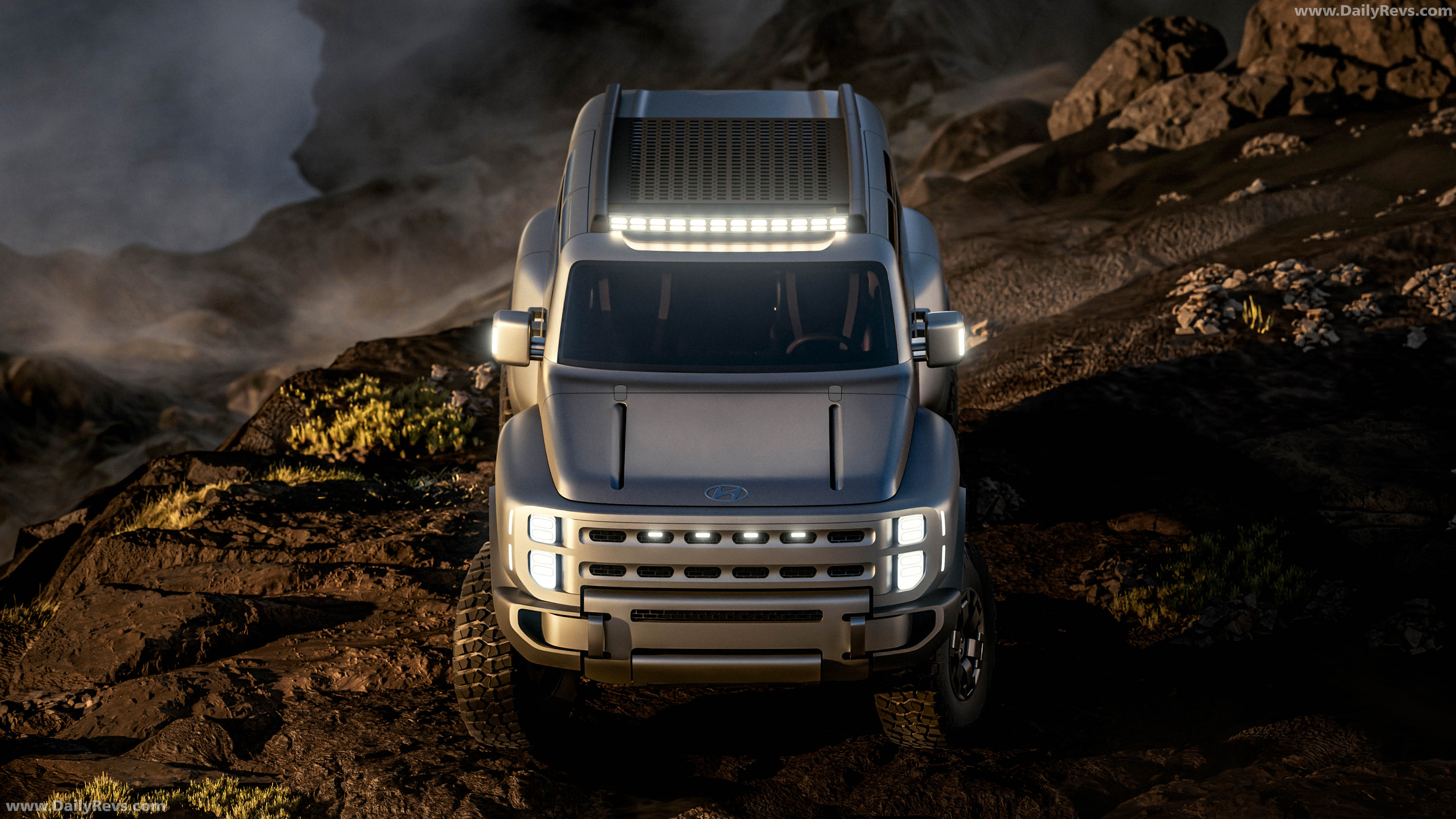 2026 Hyundai Boulder Concept Top View