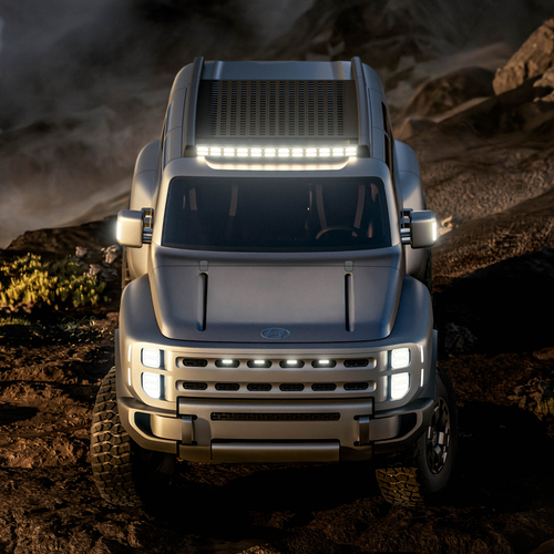 2026 Hyundai Boulder Concept Top View