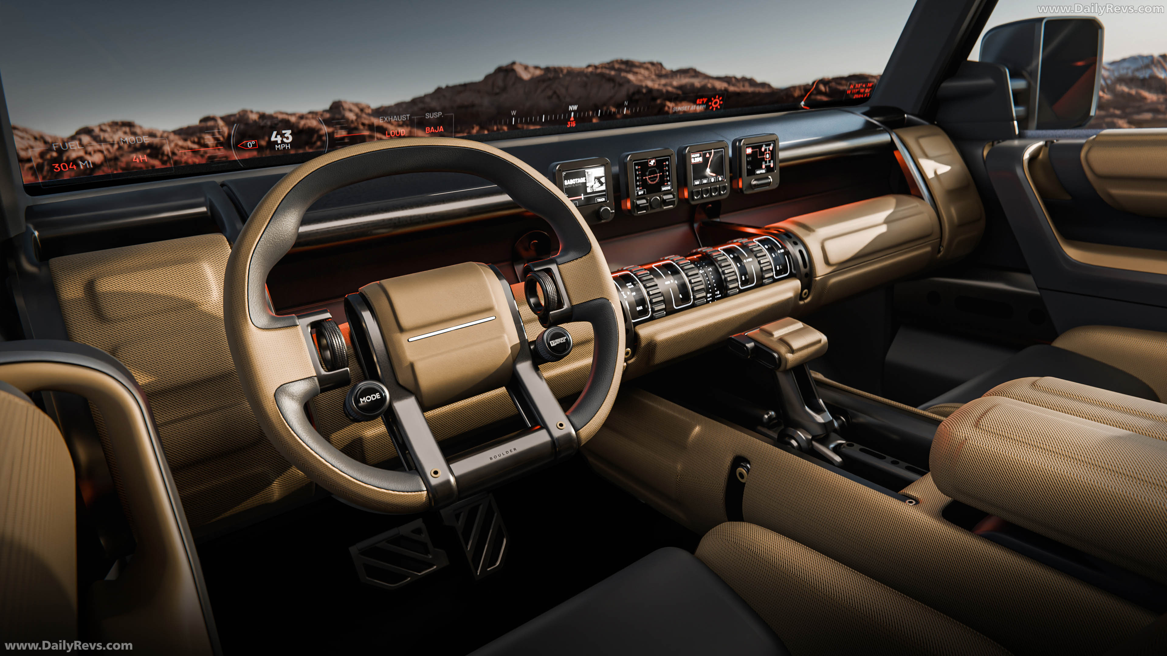 2026 Hyundai Boulder Concept Interior