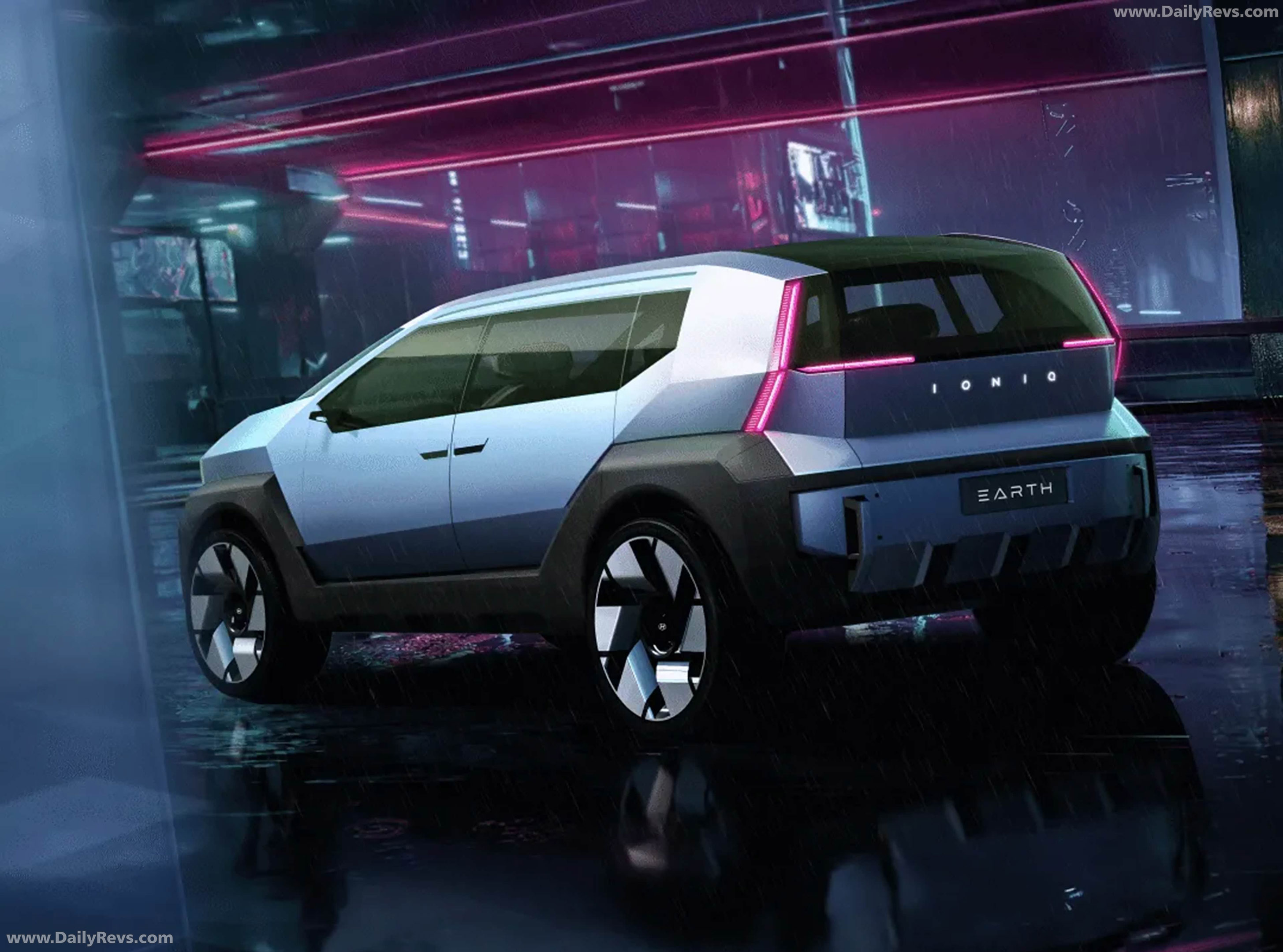 2026 Hyundai Ioniq Earth Concept Rear View