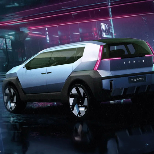 2026 Hyundai Ioniq Earth Concept Rear View