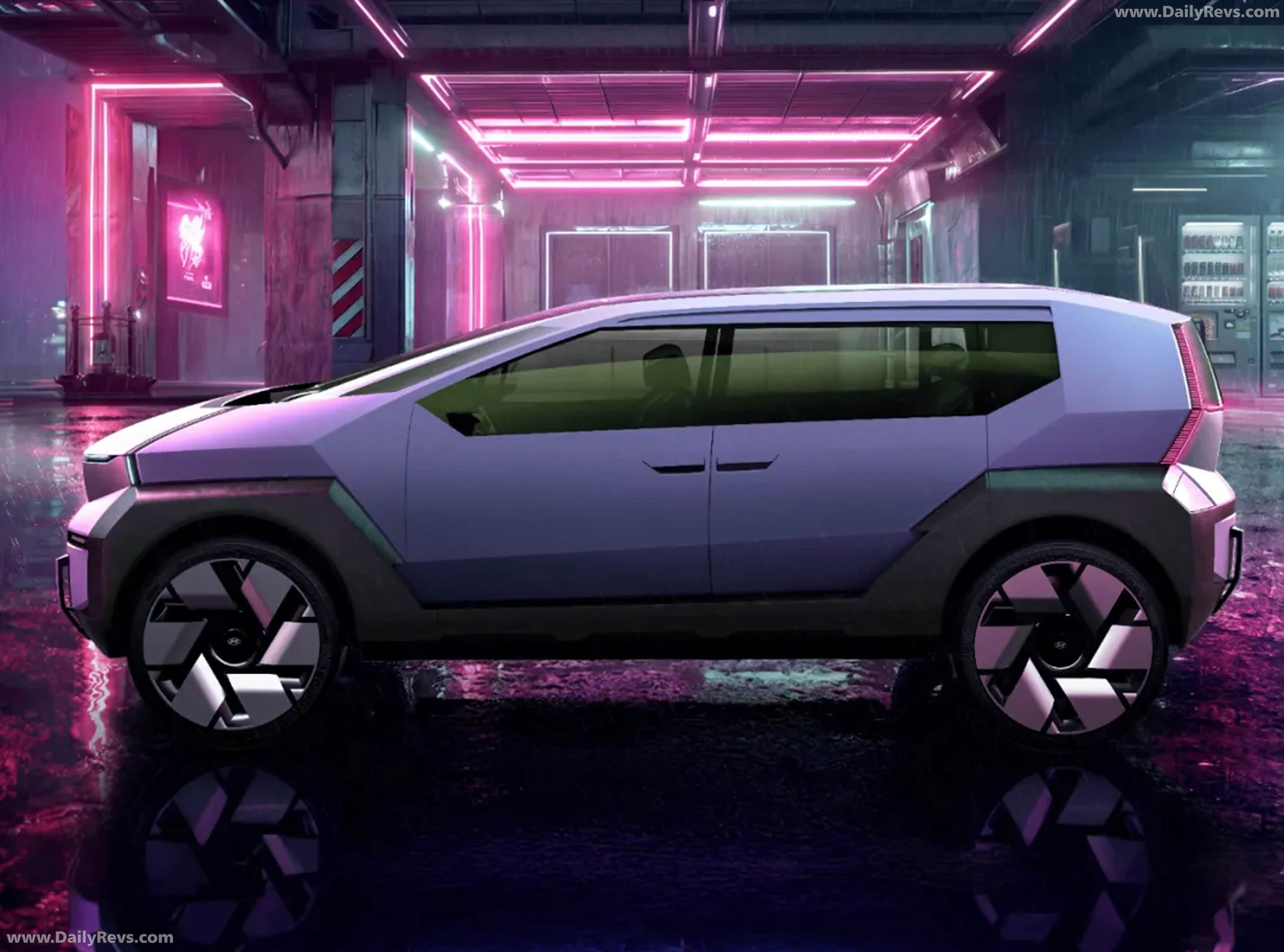 2026 Hyundai Ioniq Earth Concept Side View
