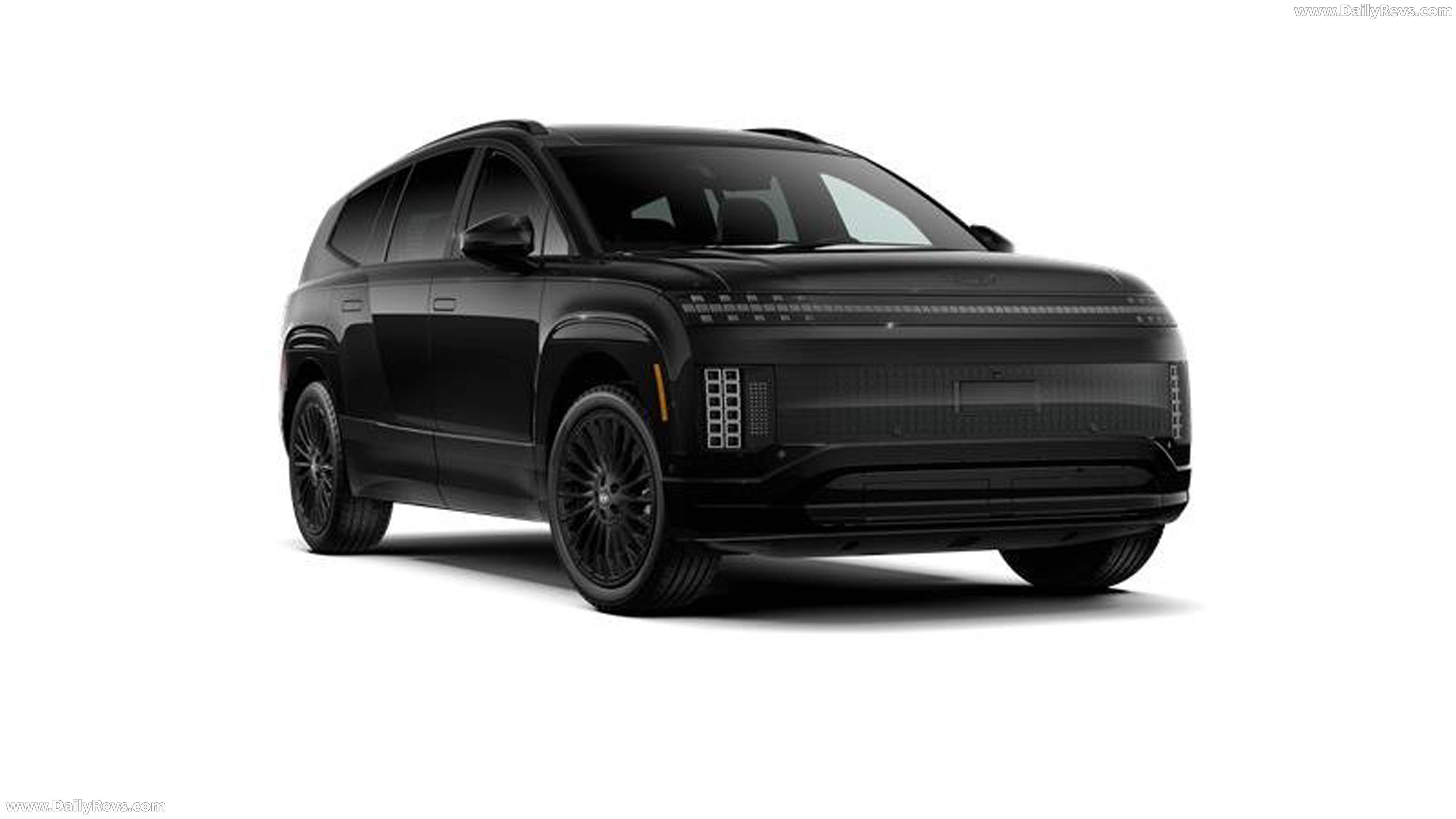 2027 Hyundai Ioniq 9 Calligraphy Black Ink Front View