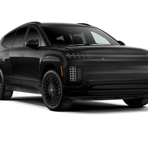 2027 Hyundai Ioniq 9 Calligraphy Black Ink Front View