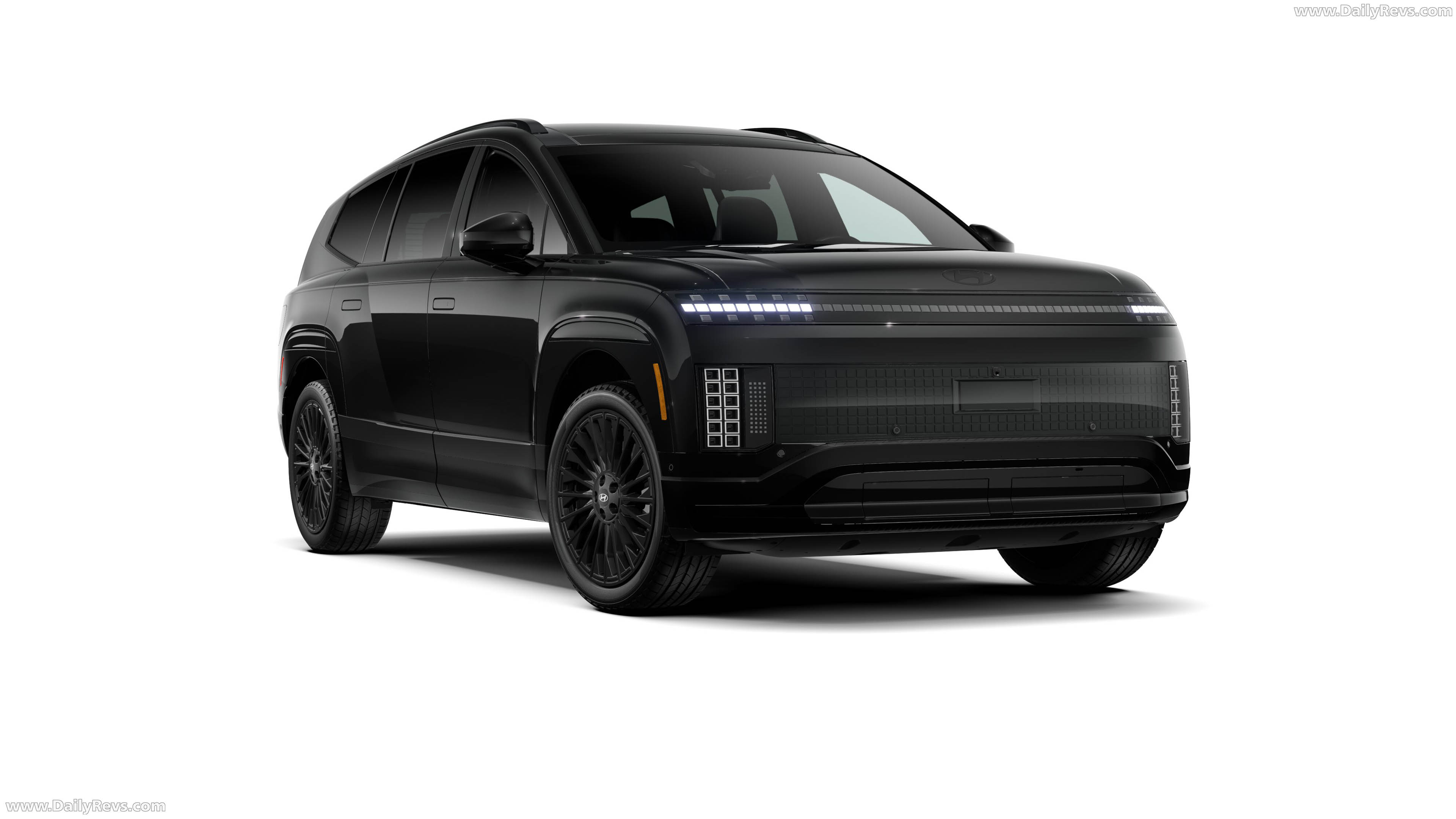 2027 Hyundai Ioniq 9 Calligraphy Black Ink Front View