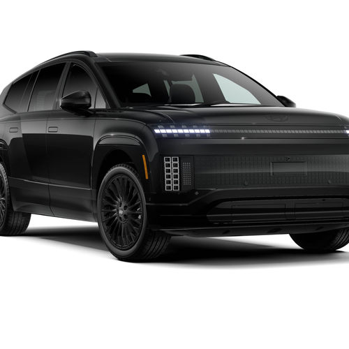2027 Hyundai Ioniq 9 Calligraphy Black Ink Front View