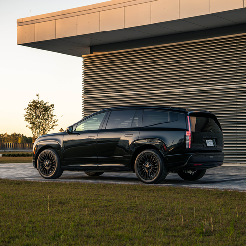 2027 Hyundai Ioniq 9 Calligraphy Black Ink Rear View
