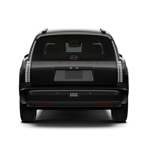 2027 Hyundai Ioniq 9 Calligraphy Black Ink Rear View