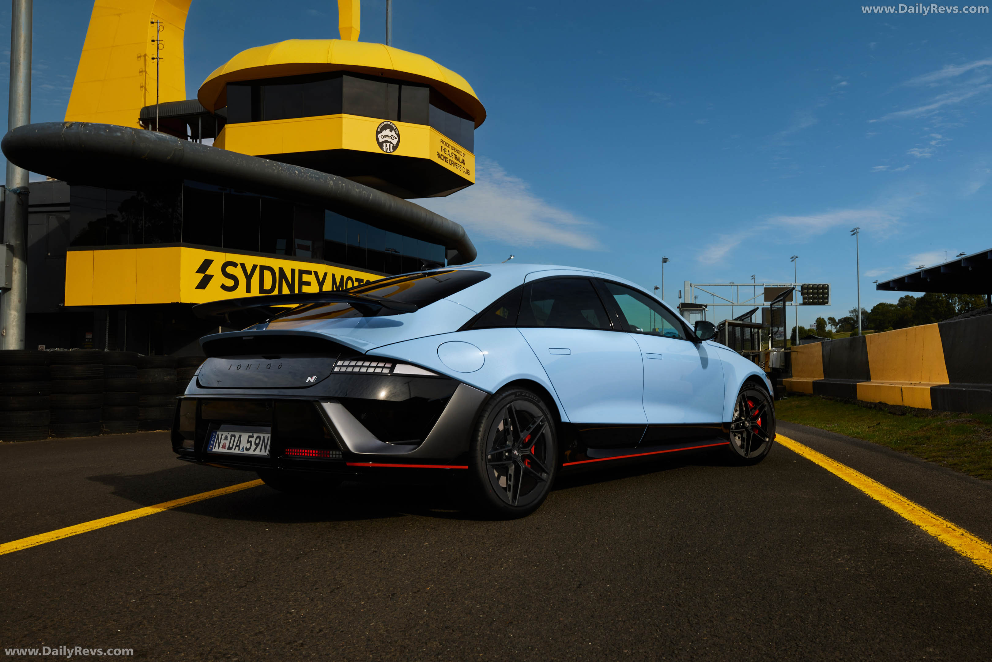 2026 Hyundai IONIQ 6 N Australian Version Rear View