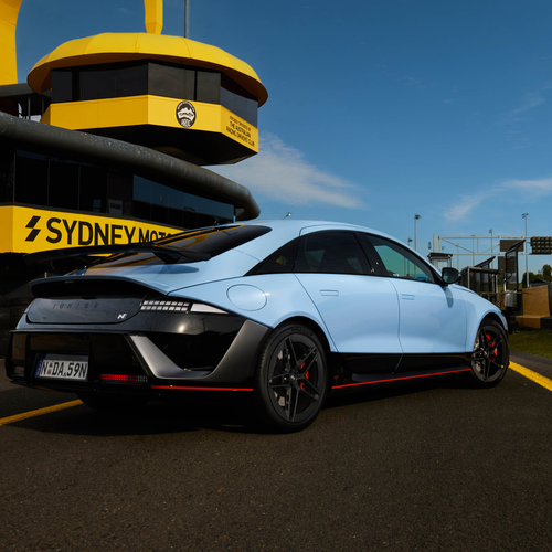 2026 Hyundai IONIQ 6 N Australian Version Rear View