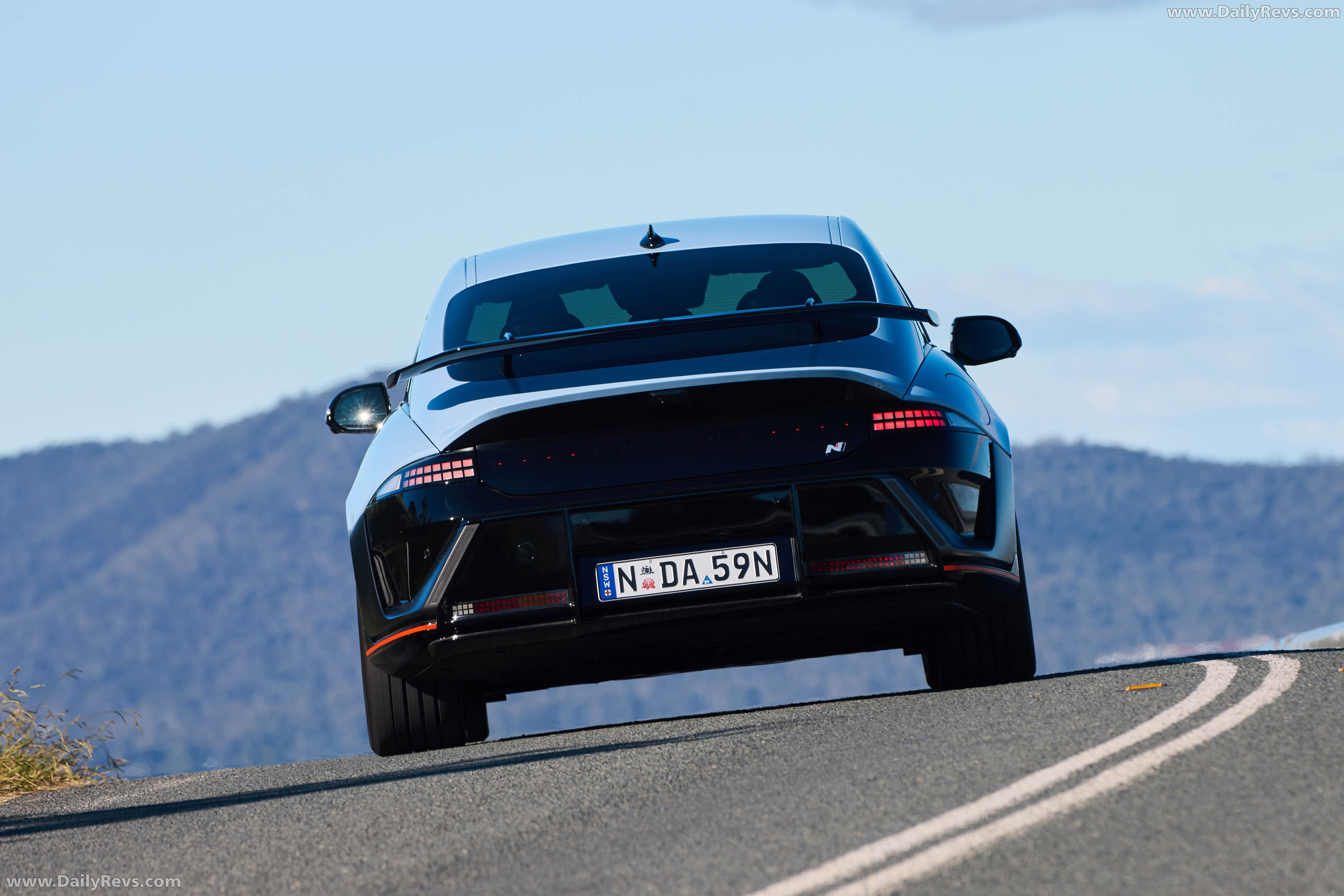 2026 Hyundai IONIQ 6 N Australian Version Rear View
