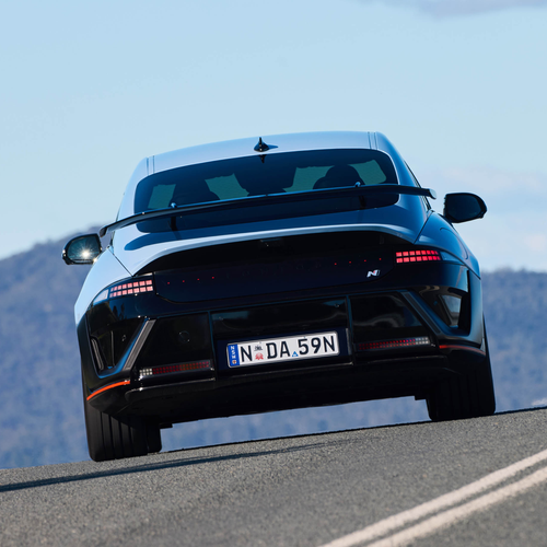 2026 Hyundai IONIQ 6 N Australian Version Rear View