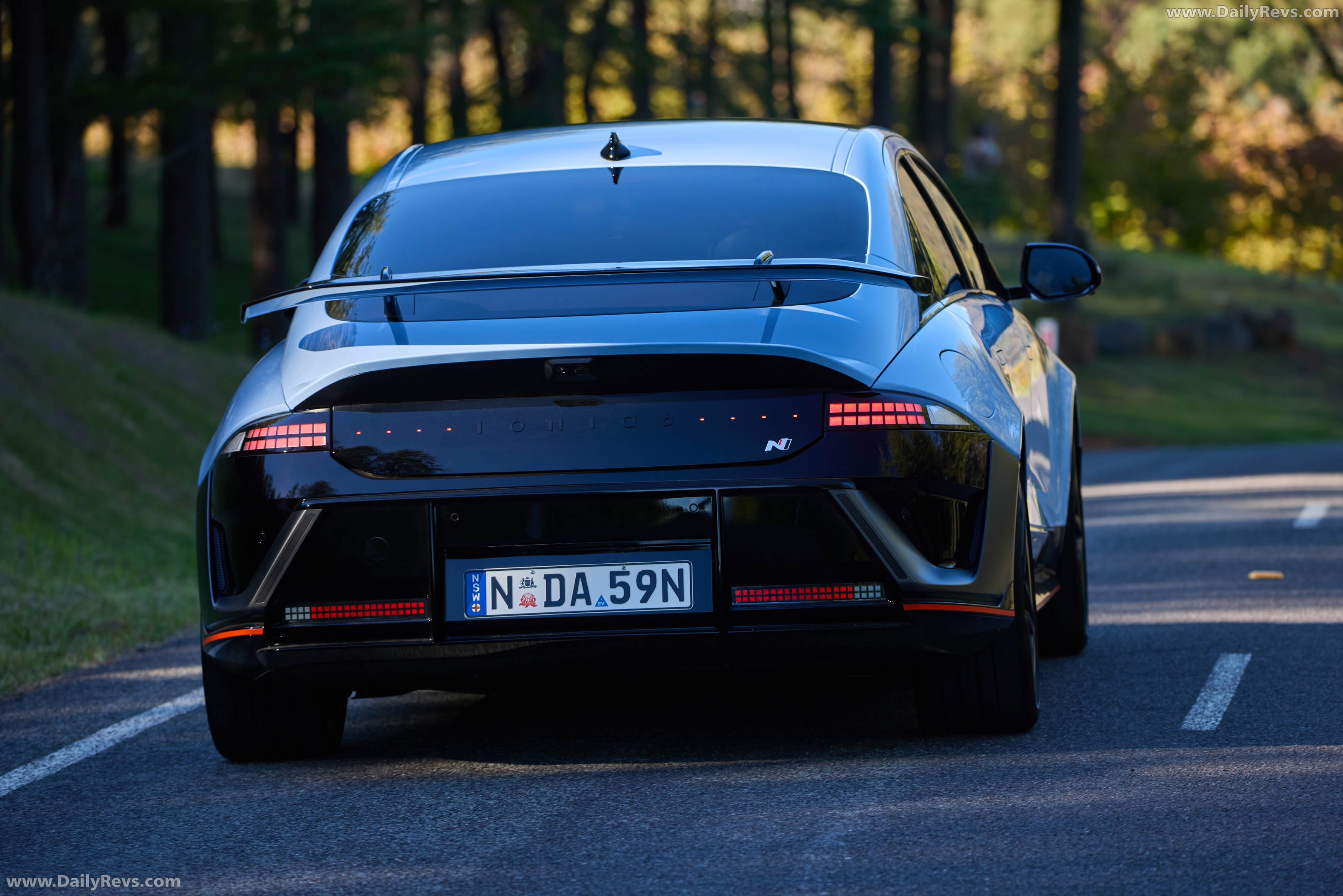 2026 Hyundai IONIQ 6 N Australian Version Rear View