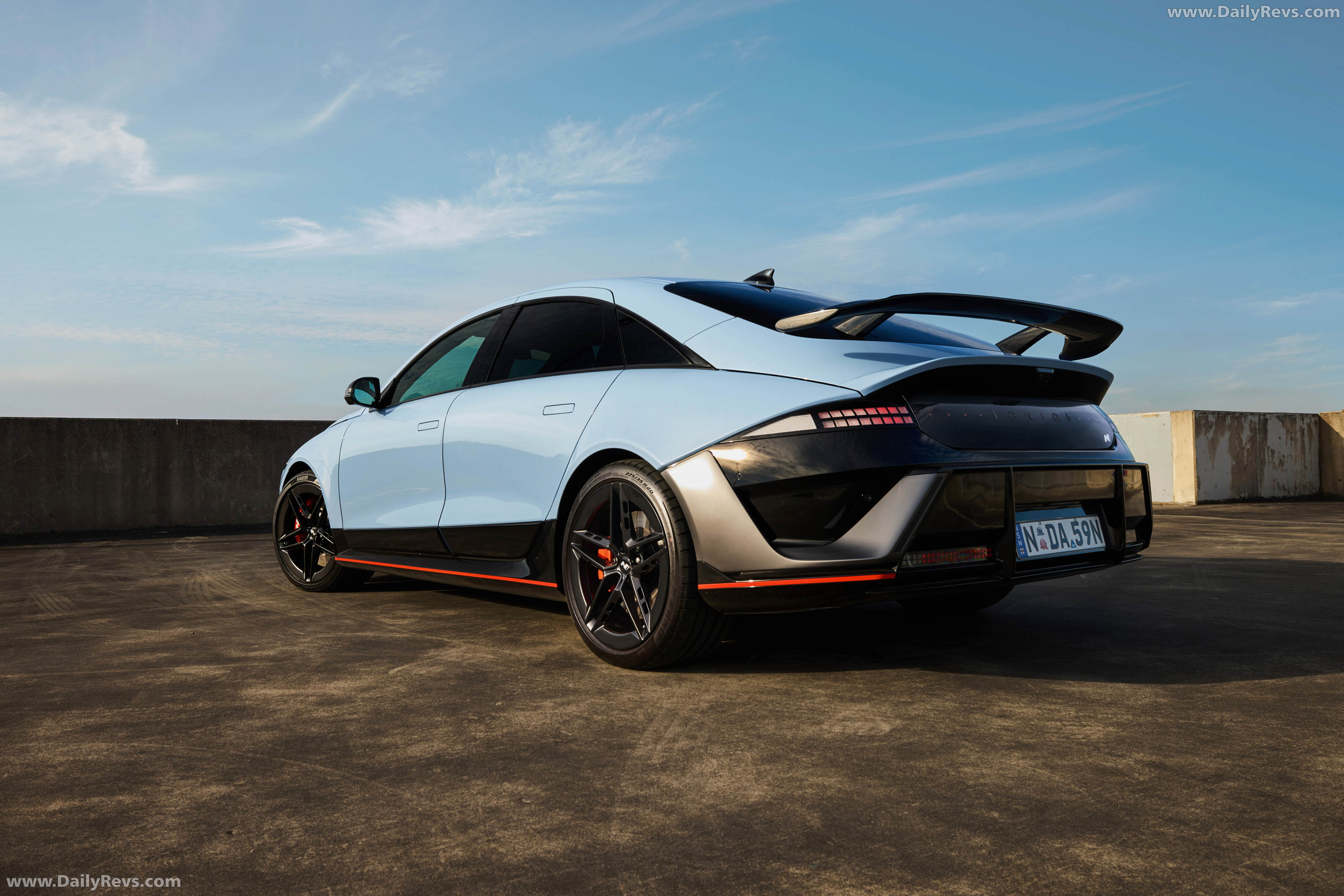 2026 Hyundai IONIQ 6 N Australian Version Rear View