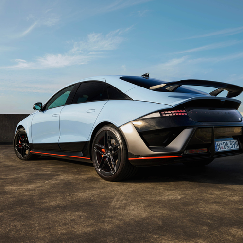 2026 Hyundai IONIQ 6 N Australian Version Rear View