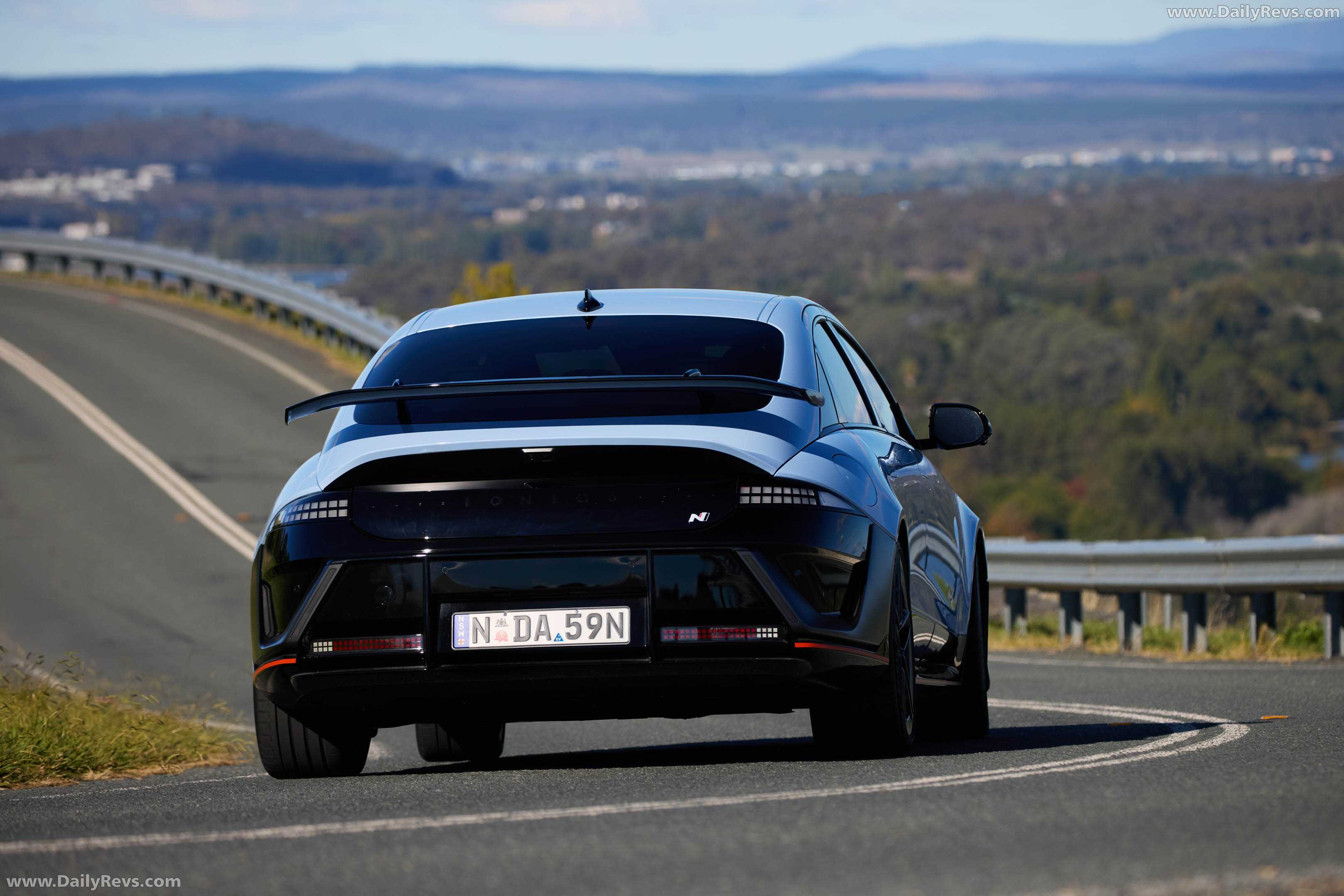 2026 Hyundai IONIQ 6 N Australian Version Rear View