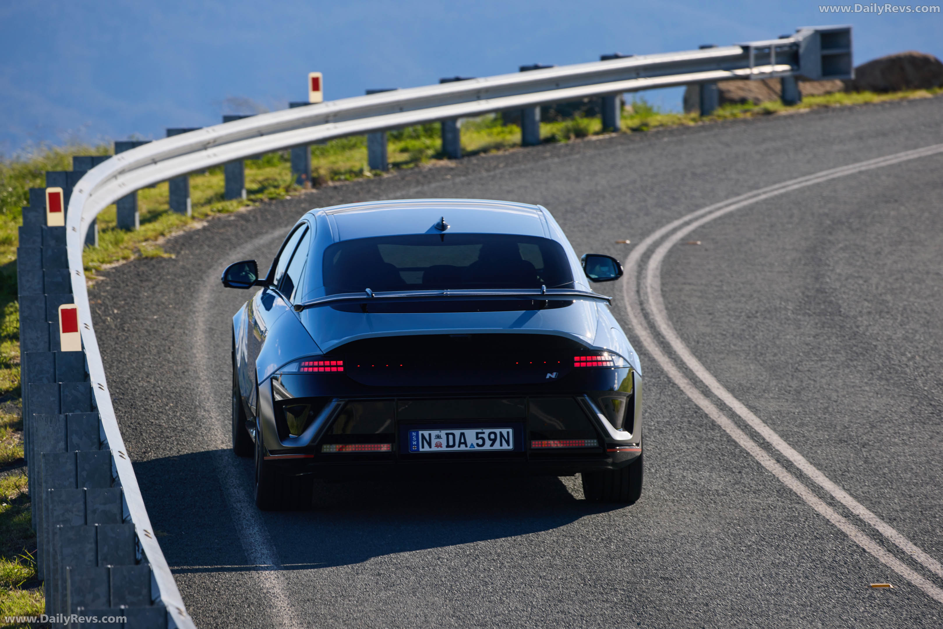 2026 Hyundai IONIQ 6 N Australian Version Rear View