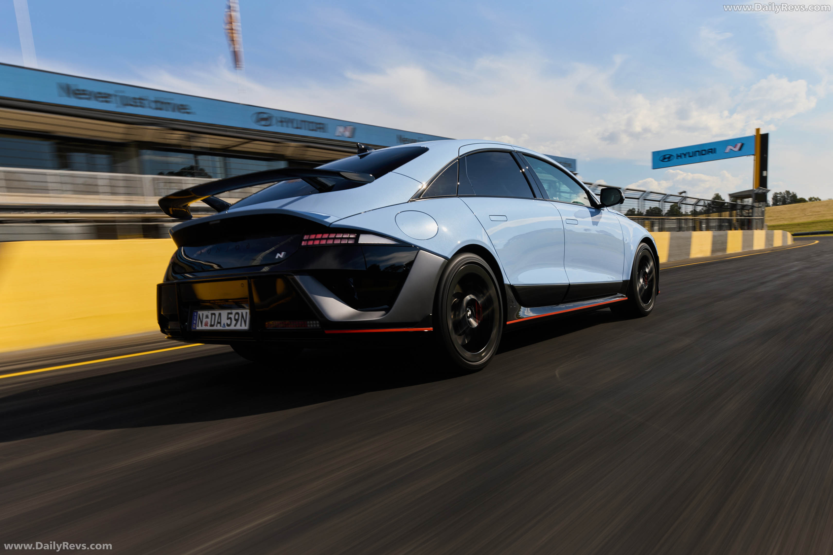 2026 Hyundai IONIQ 6 N Australian Version Rear View