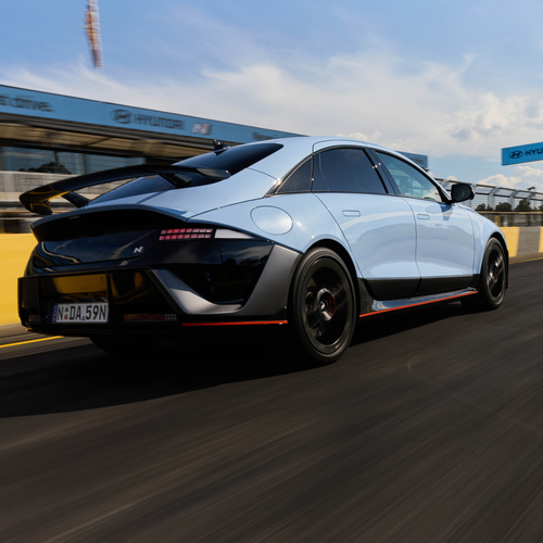 2026 Hyundai IONIQ 6 N Australian Version Rear View