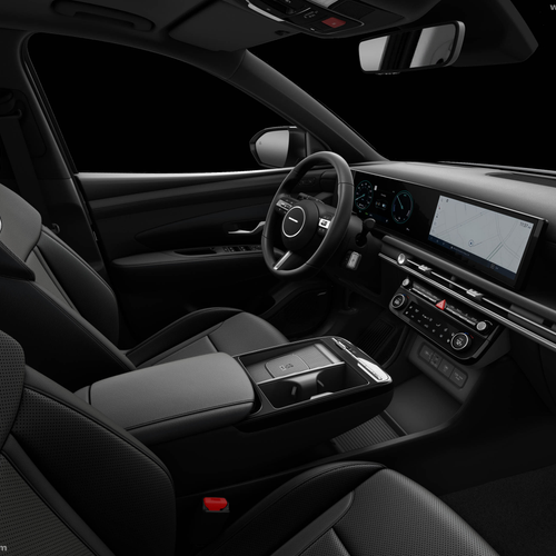 2026 Hyundai Tucson Hybrid AWD Night Interior