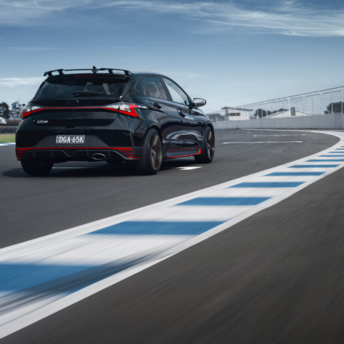 2026 Hyundai i20 N Shadow Edition Rear View