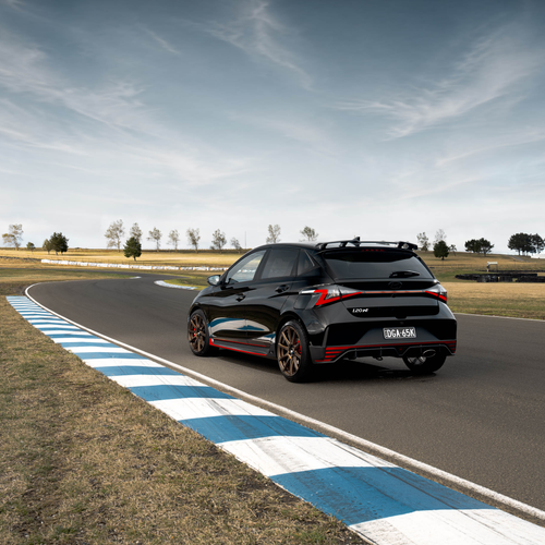 2026 Hyundai i20 N Shadow Edition Rear View