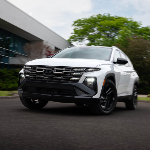 2026 Hyundai Tucson Hybrid Night Edition Front View
