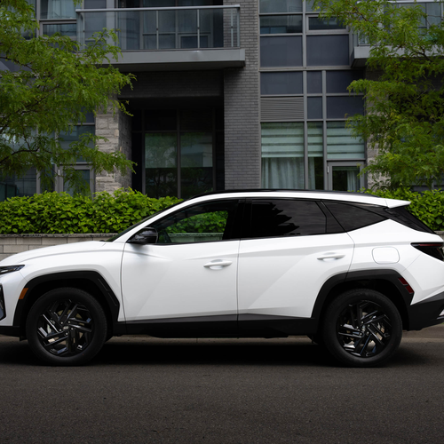 2026 Hyundai Tucson Hybrid Night Edition Side View