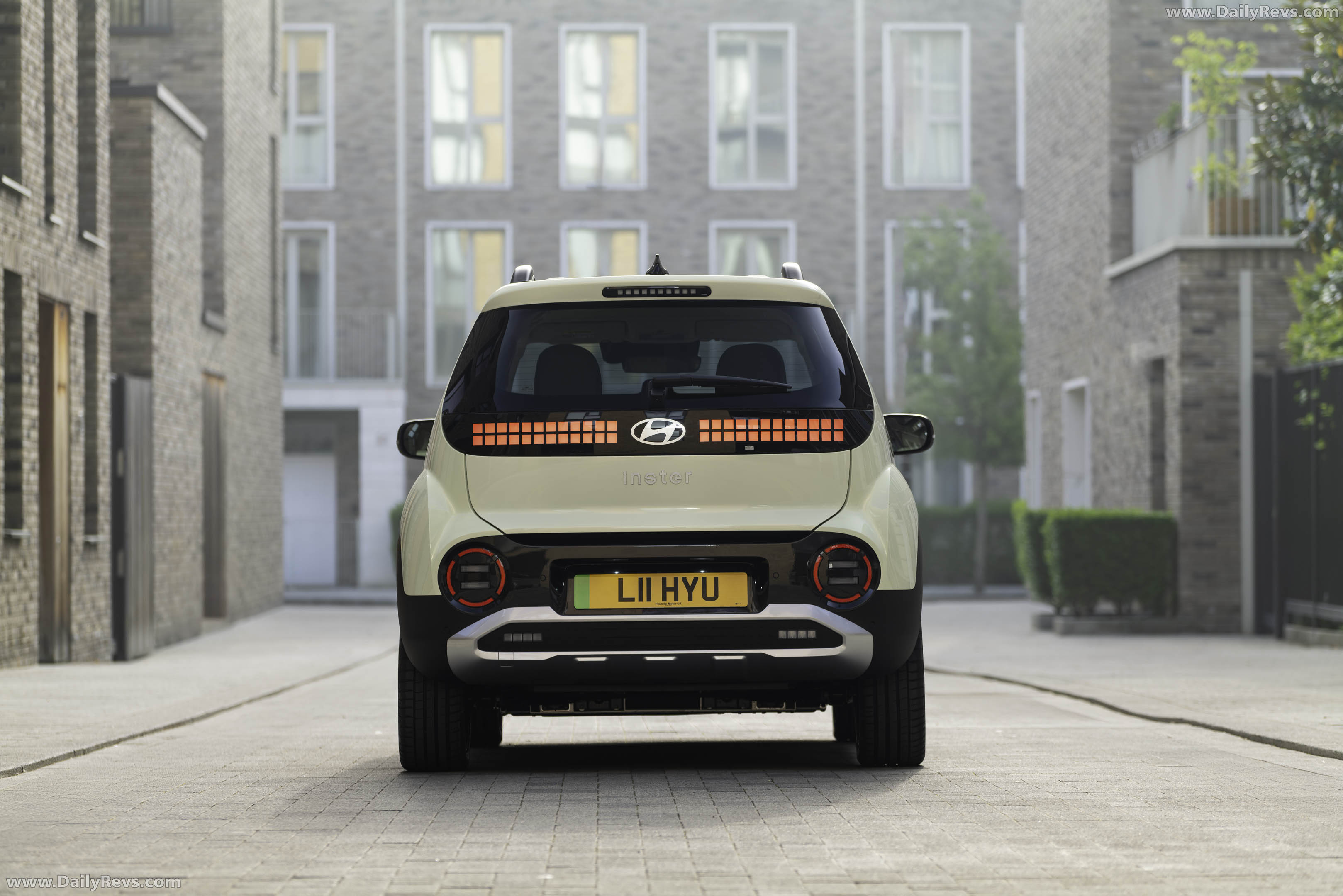2025 Hyundai Inster UK Version Rear View