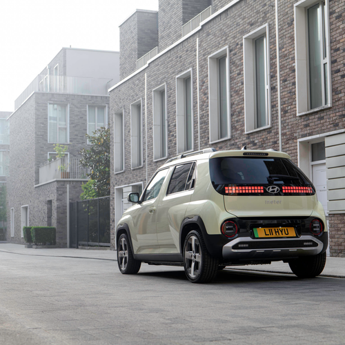 2025 Hyundai Inster UK Version Rear View