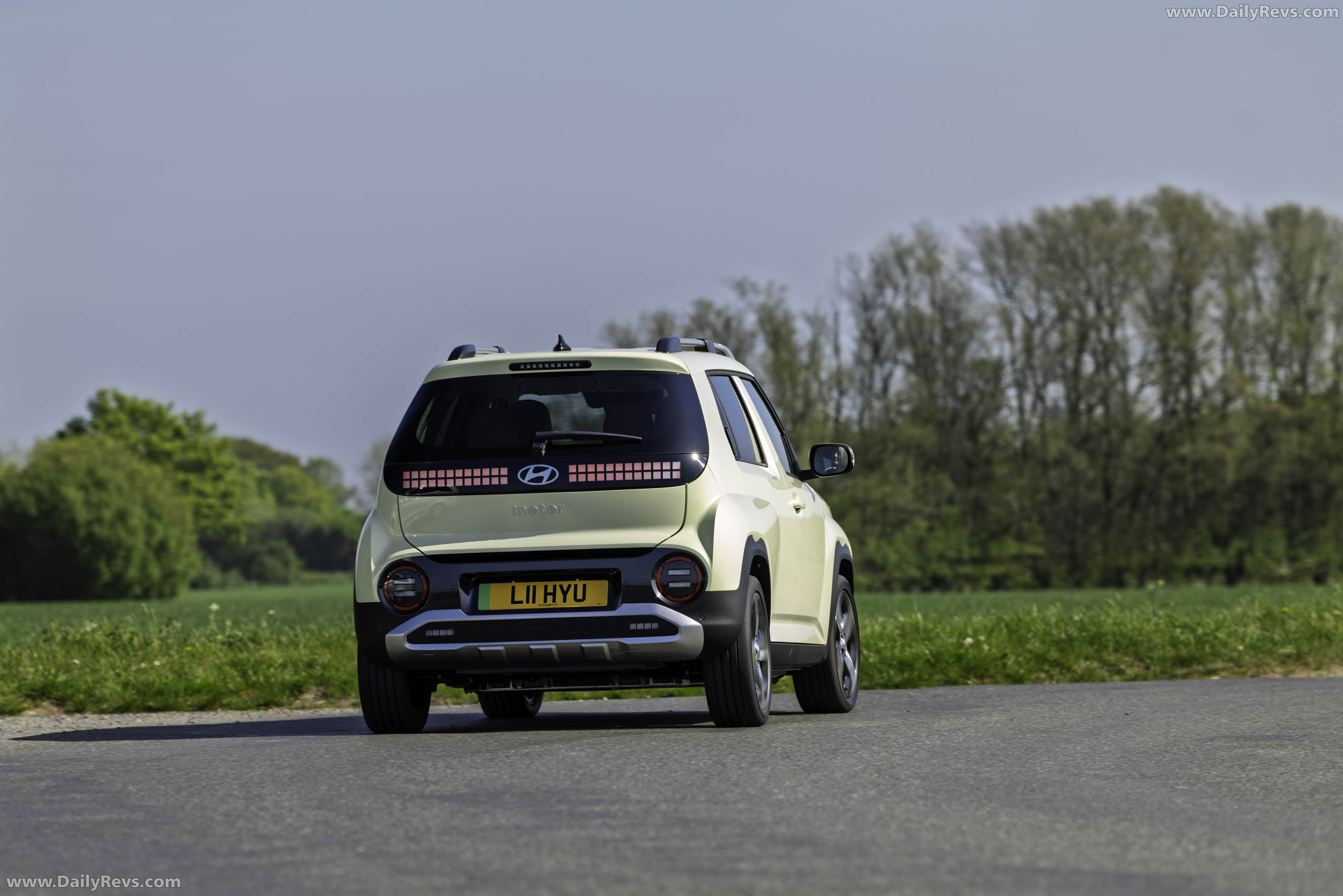 2025 Hyundai Inster UK Version Rear View