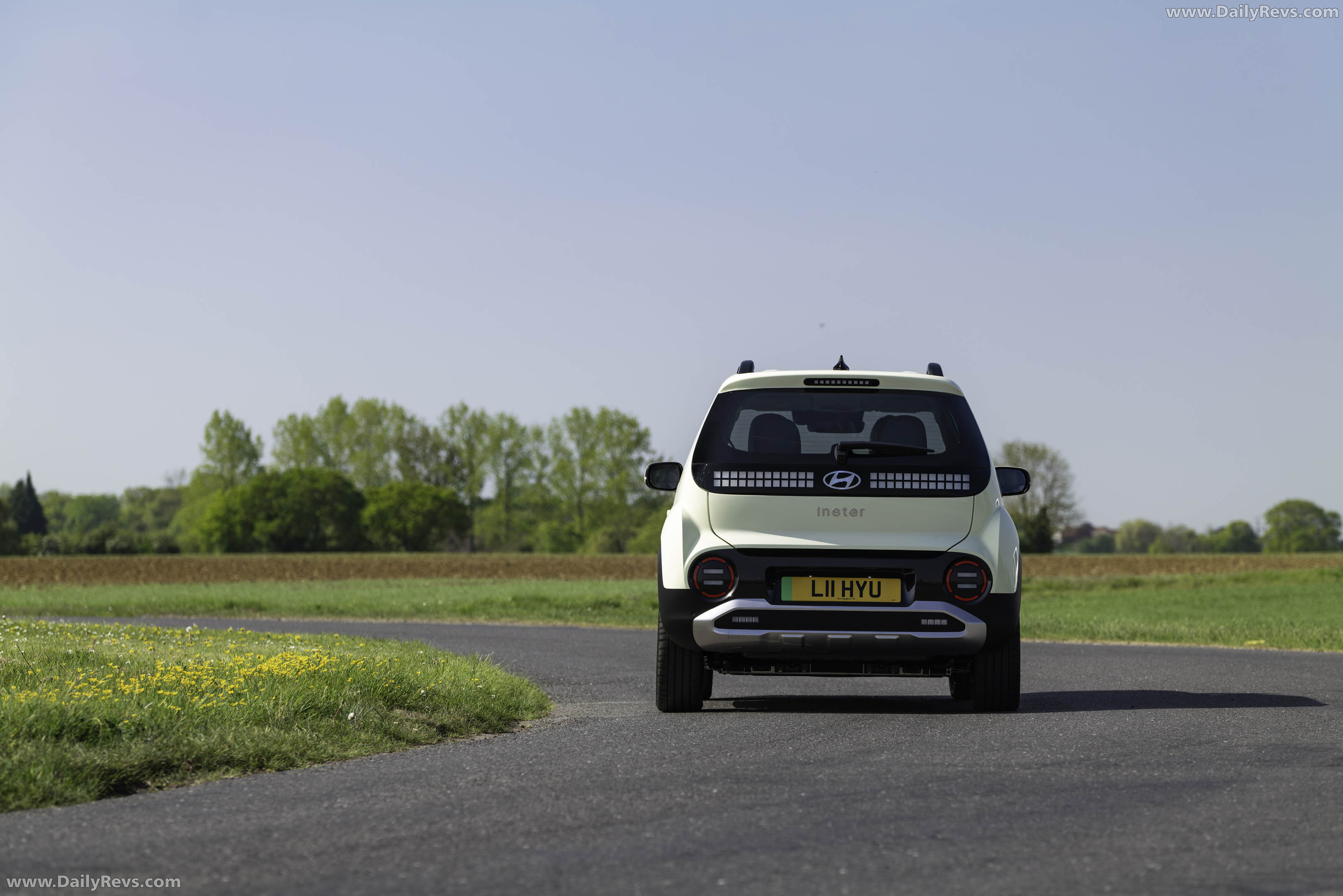 2025 Hyundai Inster UK Version Rear View
