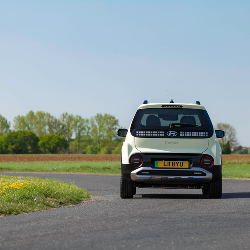 2025 Hyundai Inster UK Version Rear View