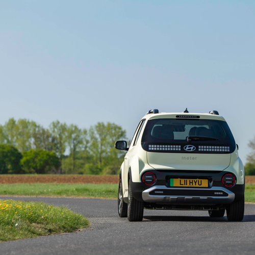 2025 Hyundai Inster UK Version Rear View