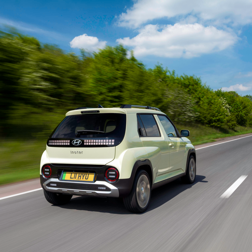 2025 Hyundai Inster UK Version Rear View