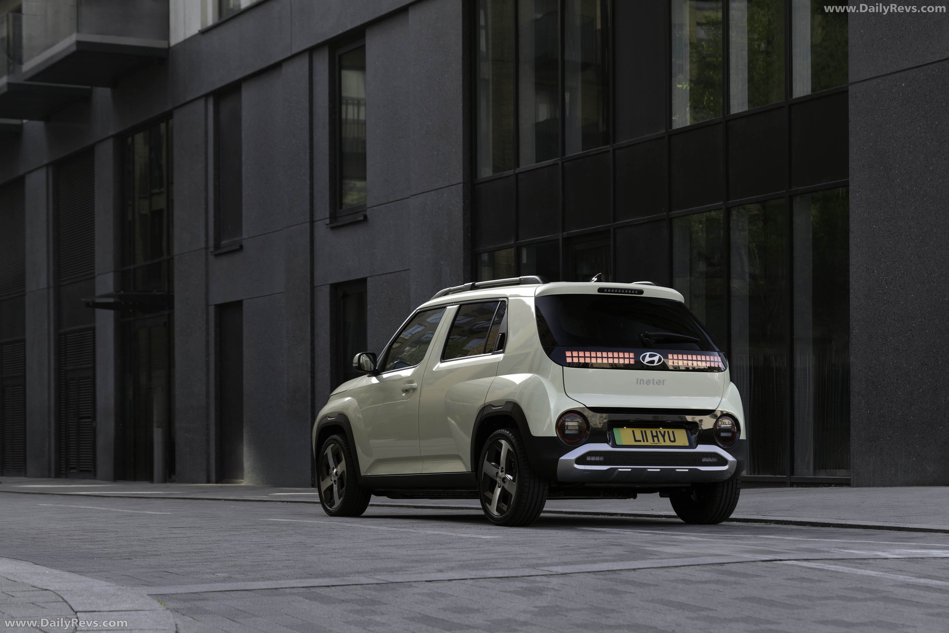 2025 Hyundai Inster UK Version Rear View