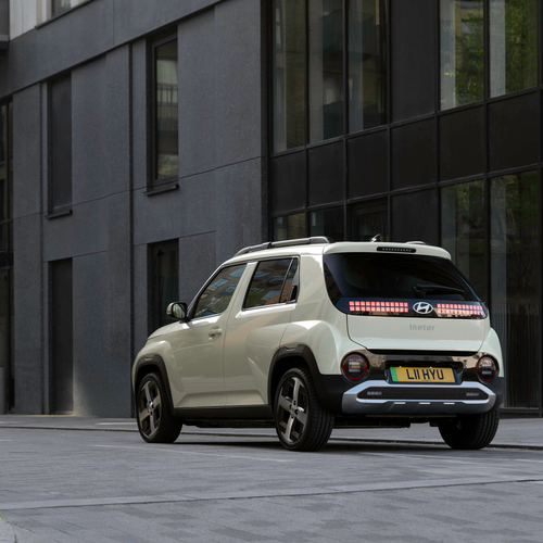 2025 Hyundai Inster UK Version Rear View