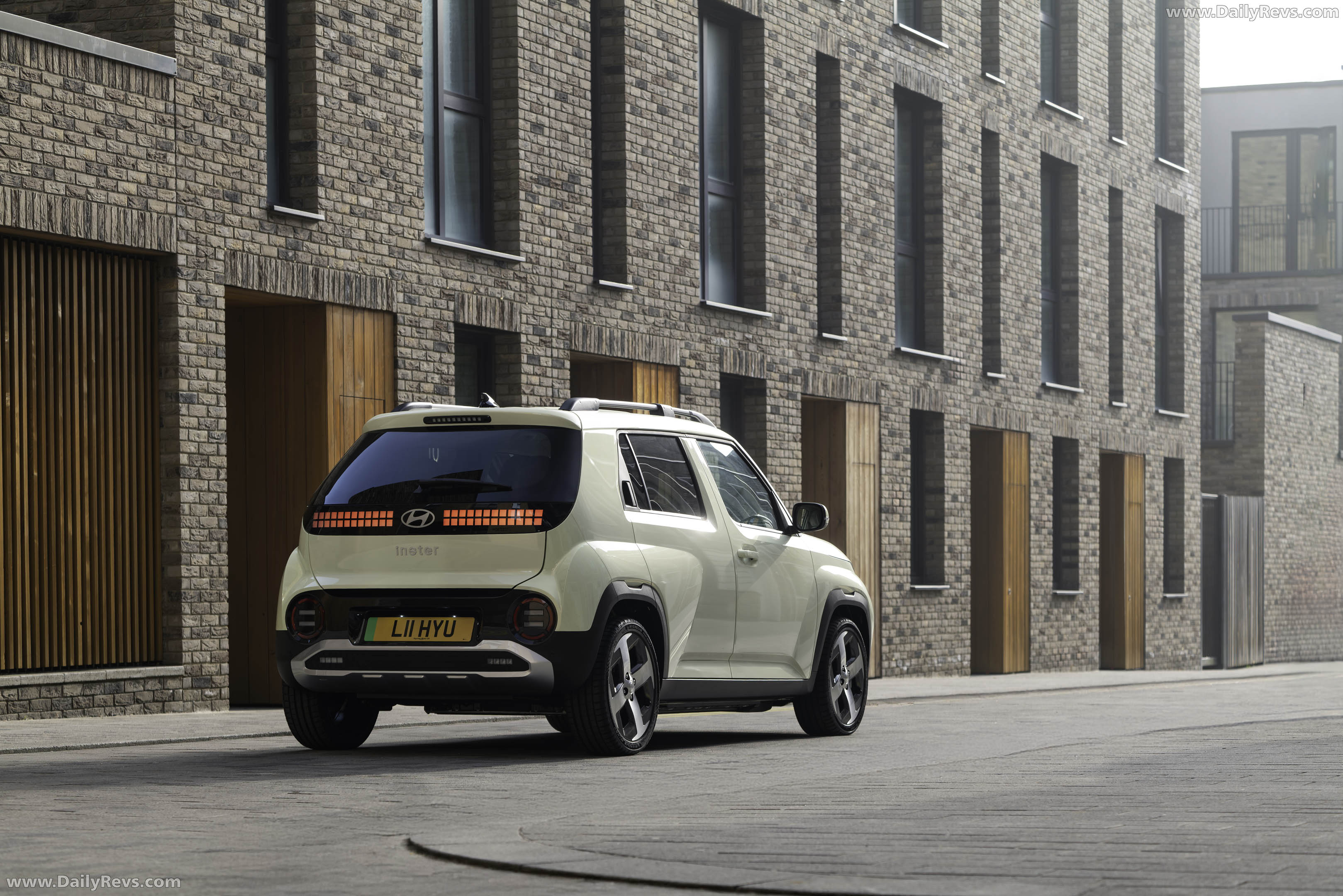 2025 Hyundai Inster UK Version Rear View
