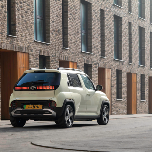 2025 Hyundai Inster UK Version Rear View
