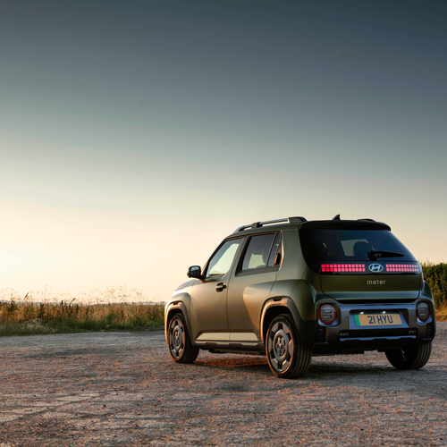 2026 Hyundai Inster Cross UK Version Rear View