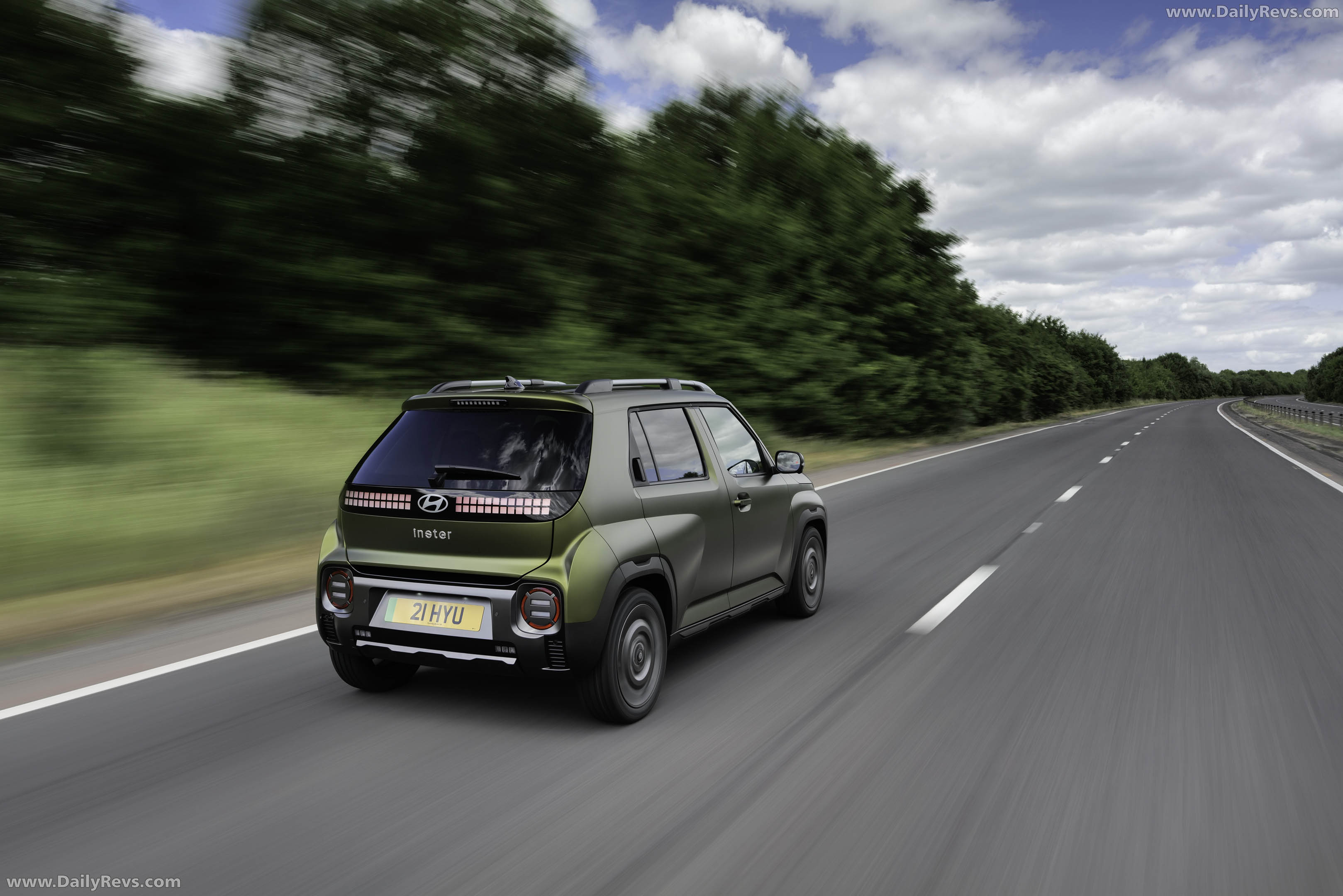 2026 Hyundai Inster Cross UK Version Rear View