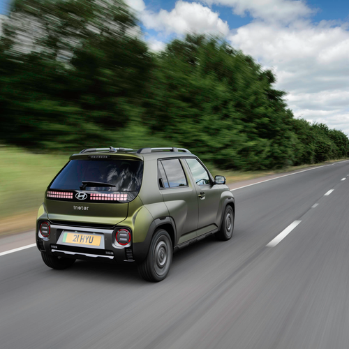 2026 Hyundai Inster Cross UK Version Rear View
